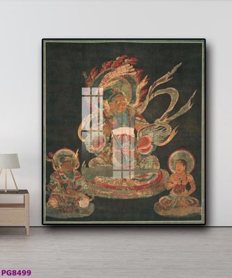 File tranh trang trí File tranh phật cổ PG8499 (file gốc)