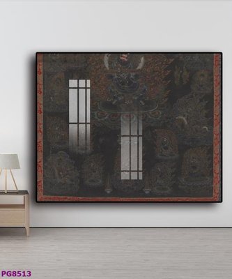 File tranh File tranh phật cổ PG8513 (gốc) chủ đề động vật