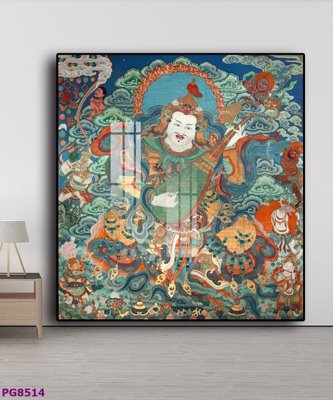 File tranh gốc File tranh phật cổ PG8514 (bản đẹp) độc quyền