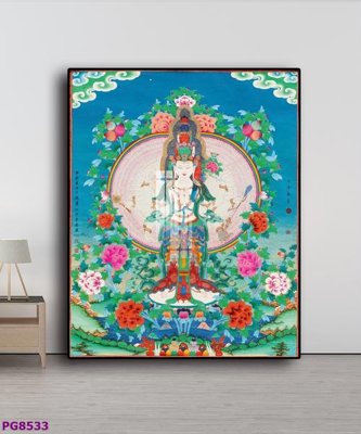 File in ấn cao cấp File tranh phật cổ PG8533 (file gốc)