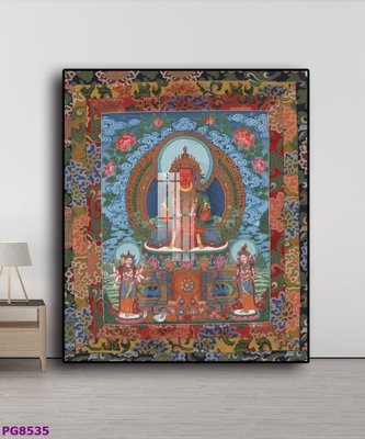 Download file File tranh phật cổ PG8535 (chuẩn in) File tranh phật cổ PG8535