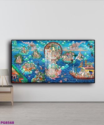 Tải file gốc File tranh phật cổ PG8568 dùng cho in ấn