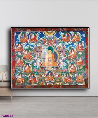 File gốc File tranh phật cổ PG8612 (in ấn) không giới hạn