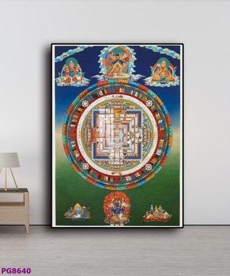 File ảnh File tranh phật cổ PG8640 (gốc) in backdrop sự kiện