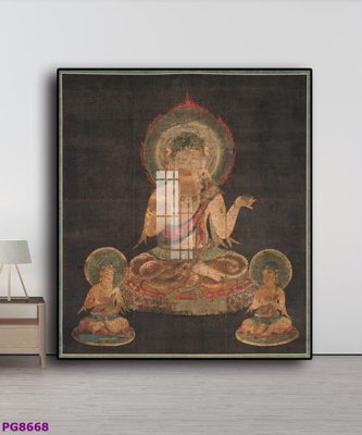 Tải file File tranh phật cổ PG8668 (gốc) in trên mọi chất liệu