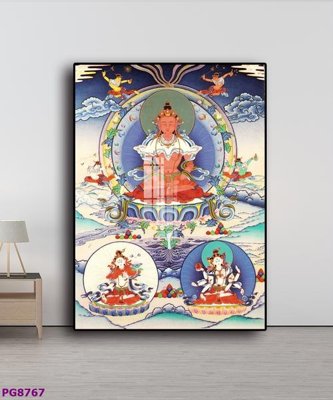 Tải file File tranh phật cổ PG8767 (ảnh gốc) 300dpi File tranh phật cổ PG8767