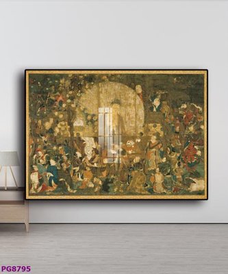 Tải file gốc File tranh phật cổ PG8795 (bản PSD) còn layer