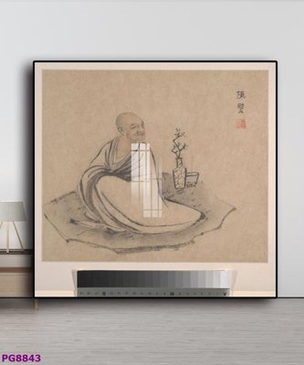 File tranh in tráng gương File tranh phật cổ PG8843 (siêu nét)