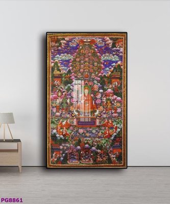 File tranh File tranh phật cổ PG8861 (gốc) in film