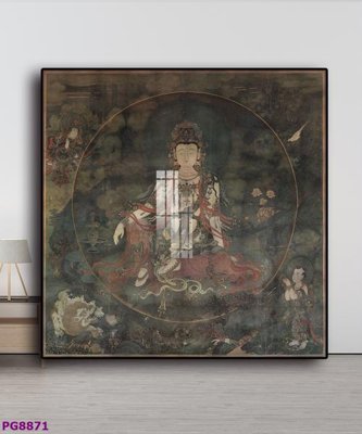 Tải file gốc File tranh phật cổ PG8871 dùng cho in ấn