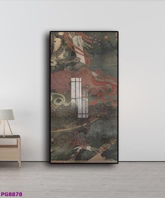 File tranh File tranh phật cổ PG8878 (bản gốc) treo quán cafe