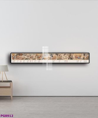 File tranh File tranh phật cổ PG8912 (gốc) phong cách tối giản