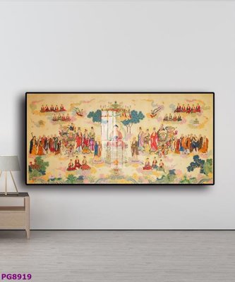 File ảnh File tranh phật cổ PG8919 (gốc) in quảng cáo ngoài trời