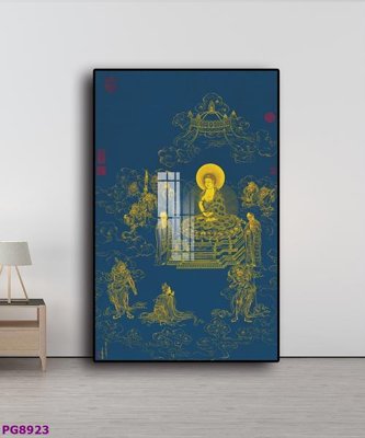 Download file File tranh phật cổ PG8923 (chuẩn in) File tranh phật cổ PG8923