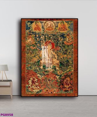 Tệp tin gốc File tranh phật cổ PG8958 (chất lượng) File tranh phật cổ PG8958