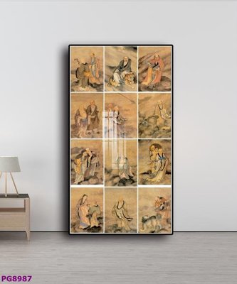 File ảnh File tranh phật cổ PG8987 (gốc) trang trí khách sạn