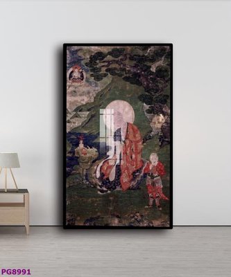 File in trần File tranh phật cổ PG8991 (file gốc) xuyên sáng