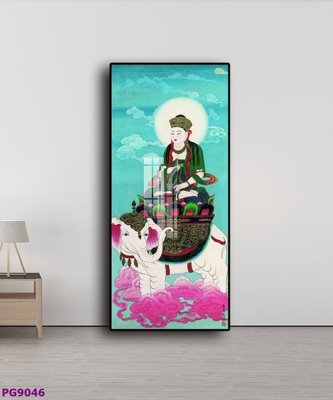 File gốc File tranh phật cổ PG9046 (AI/EPS) cho in ấn