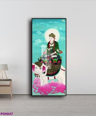 File gốc File tranh phật cổ PG9047 (phong cách) cổ điển