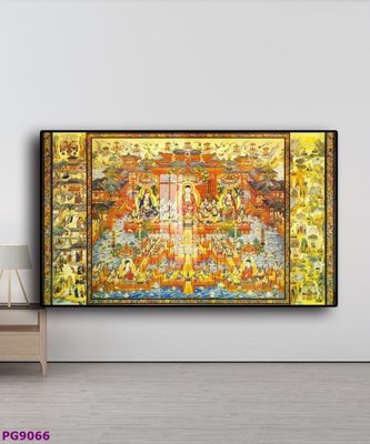 File in ấn cao cấp File tranh phật cổ PG9066 (file gốc)