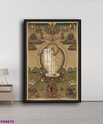 File gốc File tranh phật cổ PG9075 (phong cách) châu Âu