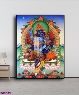 Ảnh gốc File tranh phật cổ PG9085 (độ nét cao) in mica