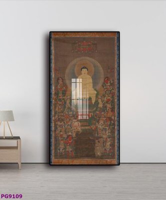 File gốc File tranh phật cổ PG9109 (chủ đề hiện đại) trang trí