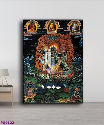 File in ấn File tranh phật cổ PG9122 (bản gốc) sắc nét