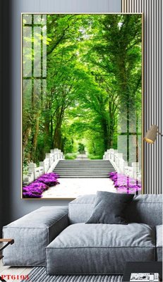 Tải file Tranh sơn thủy thác nước PT6193 (gốc) in ấn ngay lập tức