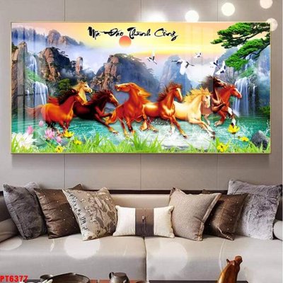 Download file Tranh sơn thủy thác nước PT6377 (chất lượng in ấn)