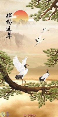 Tải file File phong thủy đứng thác nước PTD23 (ảnh gốc) in gạch men