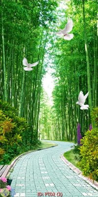 Tải file File phong thủy đứng thác nước PTD2 (ảnh gốc) in tranh kính