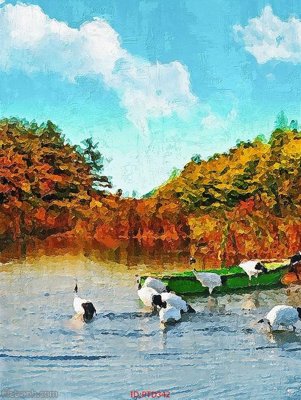 Hình ảnh file gốc File phong thủy đứng thác nước PTD342 (chất lượng cao)