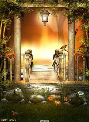 Mua file ảnh gốc File phong thủy đứng thác nước PTD427 (chất lượng cao)