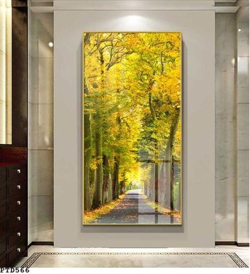 File ảnh File phong thủy đứng thác nước PTD566 (gốc) in biển hiệu