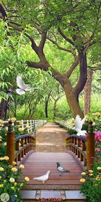 Tải file File phong thủy đứng thác nước PTD58 (gốc) để in ấn ngay