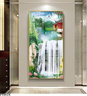 Tải file gốc File phong thủy đứng thác nước PTD624 (in không vỡ ảnh)