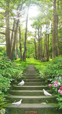 Tải về file gốc File phong thủy đứng thác nước PTD63 (chuẩn in ấn)