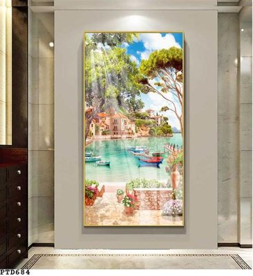 Tải file gốc File phong thủy đứng thác nước PTD684 dùng cho in ấn