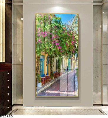 File gốc File phong thủy đứng thác nước PTD773 (thiết kế) cho in ấn