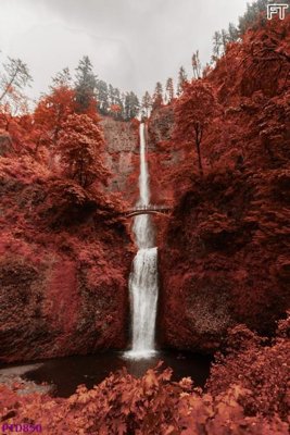 File PSD File phong thủy đứng thác nước PTD850 (bản gốc) chất lượng nhất