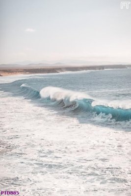 File gốc in ấn File phong thủy đứng thác nước PTD885 độ phân giải cao