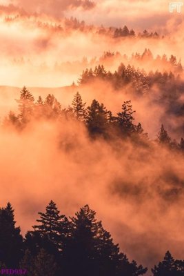 File gốc File phong thủy đứng thác nước PTD937 (phong cách) cổ điển