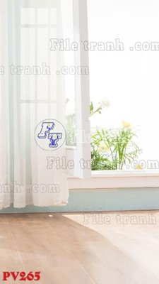 File ảnh File gốc in phông live tream phòng phát sóng trực tiếp PV265 (gốc) cho trang trí nội thất