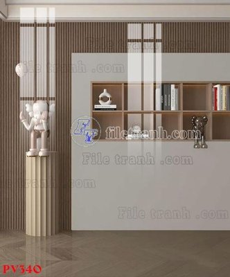 File tranh File gốc in phông live tream phòng phát sóng trực tiếp PV340 (gốc) in vải canvas