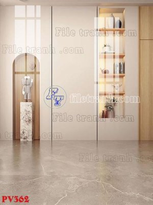 File gốc File gốc in phông live tream phòng phát sóng trực tiếp PV362 (in 3D) cho trang trí