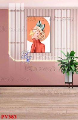 File ảnh File gốc in phông live tream phòng phát sóng trực tiếp PV383 (gốc) in decal dán tường