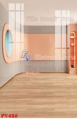 File gốc File gốc in phông live tream phòng phát sóng trực tiếp PV426 (in mica) làm bảng hiệu