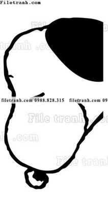 File gốc Phim Hoat Hinh Anime Snoopy 600 (vector) cho in ấn