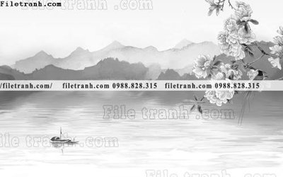 Tải file gốc Phong canh thuy mac Trung Quoc 329 dùng cho in ấn